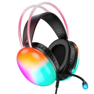 Навушники HOCO W109 Plus Rich USB7.1 channel gaming headphones Black - Інтернет-магазин спільних покупок ToGether