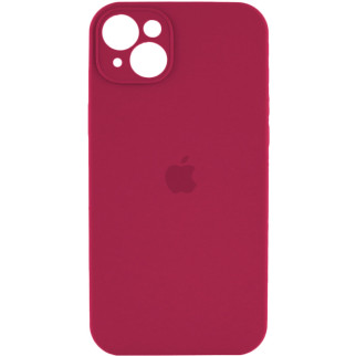 Чохол для смартфона Silicone Full Case AA Camera Protect for Apple iPhone 15 35,Maroon - Інтернет-магазин спільних покупок ToGether