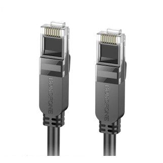 Кабель BOROFONE BUS01 Category 6 Gigabit network cable(L=10M) Black - Інтернет-магазин спільних покупок ToGether