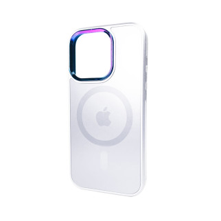 Чохол для смартфона AG Glass Sapphire MagSafe Logo for Apple iPhone 14 Pro White - Інтернет-магазин спільних покупок ToGether