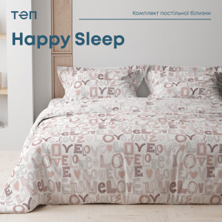 Комплект постільної білизни ТЕП "Happy Sleep" Нотатки кохання, 50x70 сімейний - Інтернет-магазин спільних покупок ToGether