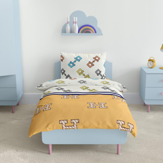 Комплект постільної білизни ТЕП "Soft dreams" Ланцюжки, 50x70 підлітковий - Інтернет-магазин спільних покупок ToGether