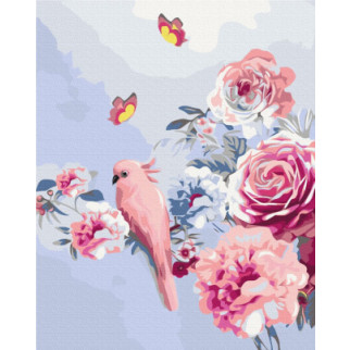 Папуга в квітах - Інтернет-магазин спільних покупок ToGether