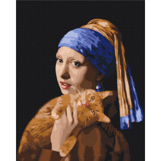 Дівчина з рудим котиком © Oleksandra Bobylova - Інтернет-магазин спільних покупок ToGether