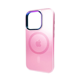 Чохол для смартфона AG Glass Sapphire MagSafe Logo for Apple iPhone 14 Pro Pink - Інтернет-магазин спільних покупок ToGether