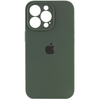 Чохол для смартфона Silicone Full Case AA Camera Protect for Apple iPhone 15 Pro Max 40,Atrovirens - Інтернет-магазин спільних покупок ToGether
