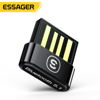Адаптер Essager Cooler USB Bluetooth 5.1 adaptor  black (EBTMQ-XK01) - Інтернет-магазин спільних покупок ToGether