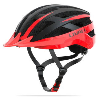 Захисний шолом Livall MT1 NEO (L) Black/Red (58-62см), акустика, мікрофон, сигнали поворотів та стопів, додаток, пульт BR80, Bluetooth - Інтернет-магазин спільних покупок ToGether