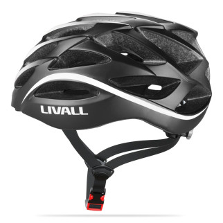 Захисний шолом Livall BH62 NEO (L) Black/White (55-61см), акустика, мікрофон, сигнали поворотів та стопів, додаток, пульт BR80, Bluetooth - Інтернет-магазин спільних покупок ToGether