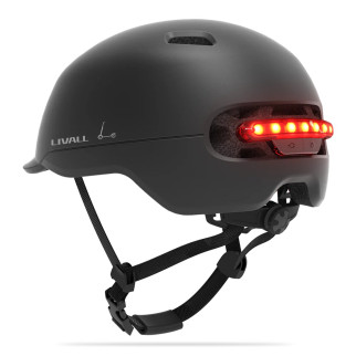 Захисний шолом Livall C20 (L) Midnight Black (57-61см), сигнал стопів - Інтернет-магазин спільних покупок ToGether