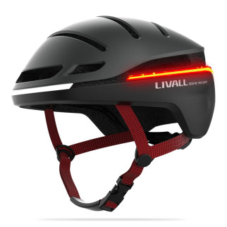 Захисний шолом Livall EVO21 (L) Dark Night (58-62см), передній та задній ліхтар поворотів та стопів, додаток, Bluetooth, пульт BR80 - Інтернет-магазин спільних покупок ToGether