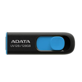 Flash A-DATA USB 3.2 UV 128 128Gb Black/Blue - Інтернет-магазин спільних покупок ToGether
