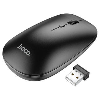 Миша Hoco GM15 Art dual-mode business wireless mouse Black - Інтернет-магазин спільних покупок ToGether