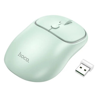 Миша Hoco GM25 Royal dual-mode business wireless mouse Light Green - Інтернет-магазин спільних покупок ToGether