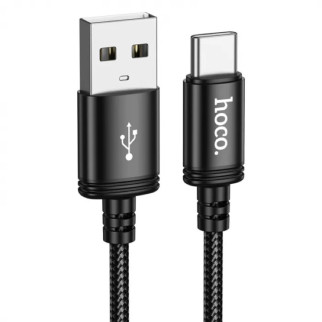 Кабель HOCO X91 Radiance charging data cable for Type-C(L=3M) Black - Інтернет-магазин спільних покупок ToGether
