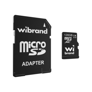 microSDXC (UHS-1 U3) Wibrand 128Gb class 10 (adapter SD) - Інтернет-магазин спільних покупок ToGether