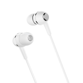 Навушники BOROFONE BM36 Acura Universal earphones with mic White - Інтернет-магазин спільних покупок ToGether