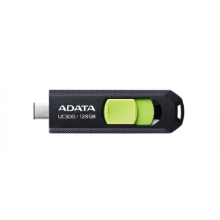 Flash Adata USB 3.2 Gen1 UC300 Type-C 128Gb Black/Green - Інтернет-магазин спільних покупок ToGether