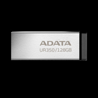 Flash A-DATA USB 3.2 UR 350 128Gb Silver/Black - Інтернет-магазин спільних покупок ToGether