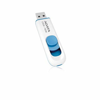 Flash A-DATA USB 2.0 C008 16Gb White/Blue - Інтернет-магазин спільних покупок ToGether