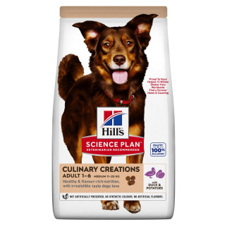 Корм Hill's SP Adult Medium Breed Culinary Creations сухий з качкою та картоплею для дорослих собак середніх порід 2.5 кг - Інтернет-магазин спільних покупок ToGether