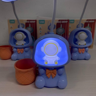 Дитяча настільна акумуляторна LED лампа 3in1 Rabbit BLUE - Інтернет-магазин спільних покупок ToGether