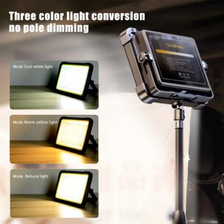 Прямокутна LED лампа з акумулятором для фотостудії кемпінгу MM600 - Інтернет-магазин спільних покупок ToGether