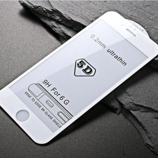 Защитное стекло 5D Apple iPhone 6 white тех.пакет - Інтернет-магазин спільних покупок ToGether