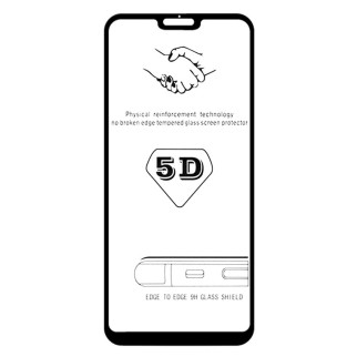 Защитное стекло 5D Xiaomi Redmi Note 6 black тех.пакет - Інтернет-магазин спільних покупок ToGether