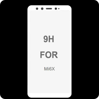 Защитное стекло 5D Xiaomi Mi6X, Mi A2 white тех.пакет - Інтернет-магазин спільних покупок ToGether