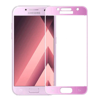 Защитное стекло Full Screen Samsung A3 2017 A320 pink тех.пакет - Інтернет-магазин спільних покупок ToGether