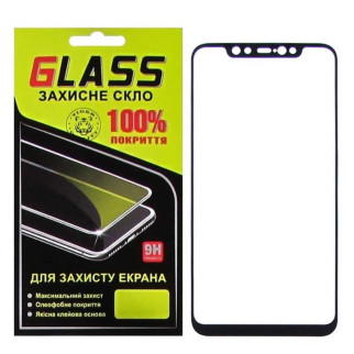 Защитное стекло Full Glue Xiaomi Mi 8, Mi 8 Pro black Glass - Інтернет-магазин спільних покупок ToGether