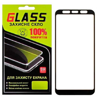 Защитное стекло Full Glue Samsung J4 Plus 2018 J415, J6 Plus 2018 J610 black Glass - Інтернет-магазин спільних покупок ToGether