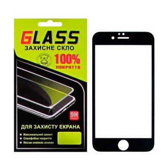 Защитное стекло Full Glue Apple iPhone 6 black Glass - Інтернет-магазин спільних покупок ToGether