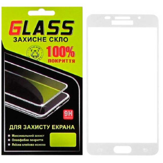 Защитное стекло Full Screen Samsung A5 2016 A510 white Glass - Інтернет-магазин спільних покупок ToGether