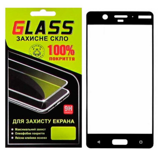 Защитное стекло Full Screen Nokia 8 black Glass - Інтернет-магазин спільних покупок ToGether