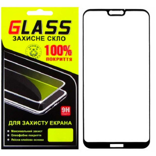 Защитное стекло Full Screen Huawei P20 Lite black Glass - Інтернет-магазин спільних покупок ToGether