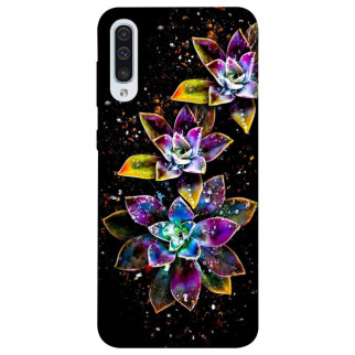 Чохол itsPrint Flowers on black для Samsung Galaxy A50 (A505F) / A50s / A30s - Інтернет-магазин спільних покупок ToGether