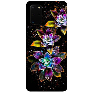 Чохол itsPrint Flowers on black для Samsung Galaxy S20+ - Інтернет-магазин спільних покупок ToGether