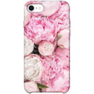 Чохол itsPrint Pink peonies для Apple iPhone SE (2020) - Інтернет-магазин спільних покупок ToGether