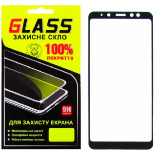 Защитное стекло Full Glue Samsung A8 Plus 2018 A730 black Glass - Інтернет-магазин спільних покупок ToGether