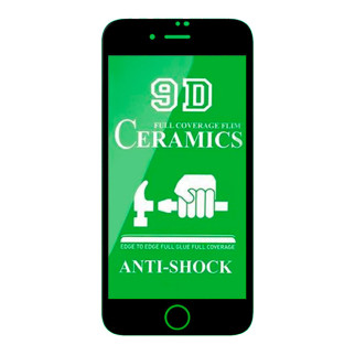 Защитное стекло Ceramics 9D Full Glue iPhone SE 2020 black тех.пакет - Інтернет-магазин спільних покупок ToGether