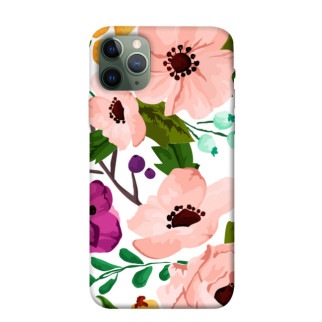Чохол itsPrint Акварельні квіти для Apple iPhone 11 Pro (5.8") - Інтернет-магазин спільних покупок ToGether