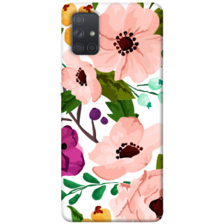 Чохол itsPrint Акварельні квіти для Samsung Galaxy A71 - Інтернет-магазин спільних покупок ToGether