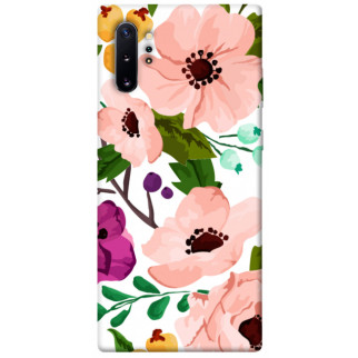 Чохол itsPrint Акварельні квіти для Samsung Galaxy Note 10 Plus - Інтернет-магазин спільних покупок ToGether