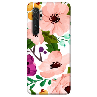 Чохол itsPrint Акварельні квіти для Xiaomi Mi Note 10 Lite - Інтернет-магазин спільних покупок ToGether