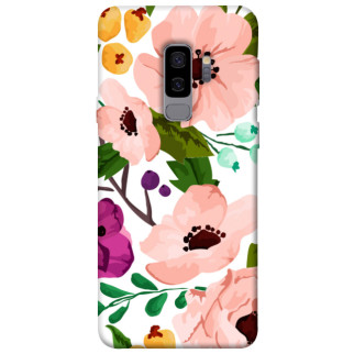 Чохол itsPrint Акварельні квіти для Samsung Galaxy S9+ - Інтернет-магазин спільних покупок ToGether