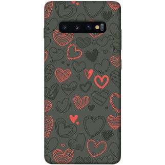 Чохол itsPrint Милі серця для Samsung Galaxy S10+ - Інтернет-магазин спільних покупок ToGether