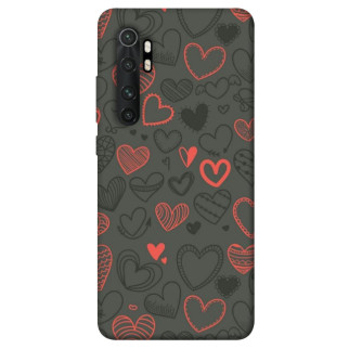 Чохол itsPrint Милі серця для Xiaomi Mi Note 10 Lite - Інтернет-магазин спільних покупок ToGether