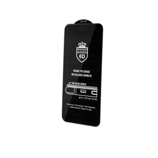 Защитное стекло 6D OG Crown iPhone 7, iPhone 8 black тех.пакет - Інтернет-магазин спільних покупок ToGether